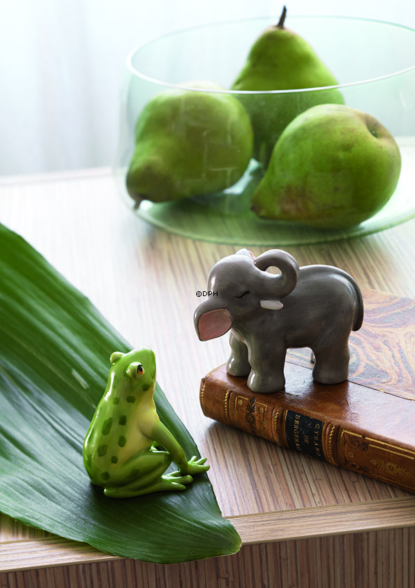 Elefant, Royal Copenhagen Fortuna Glück Figur Nr. 686