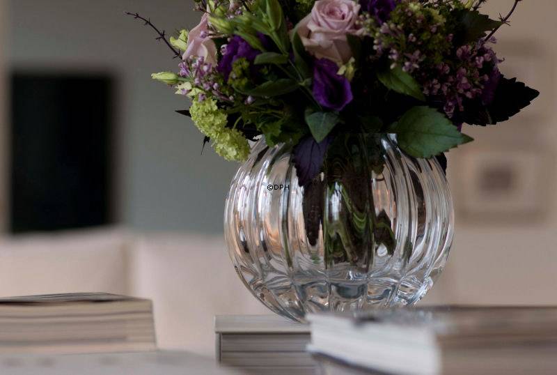 Gerippte Glasvase, Royal Copenhagen Nr. 720