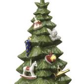 Der jährliche Weihnachtsbaum 2009, mit Ornamenten und einem goldenen Stern