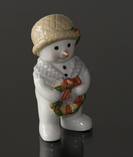 Winterserie 2009 Schneemann, Mutter Sophie, Royal Copenhagen