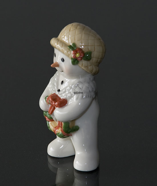 Winterserie 2009 Schneemann, Mutter Sophie, Royal Copenhagen