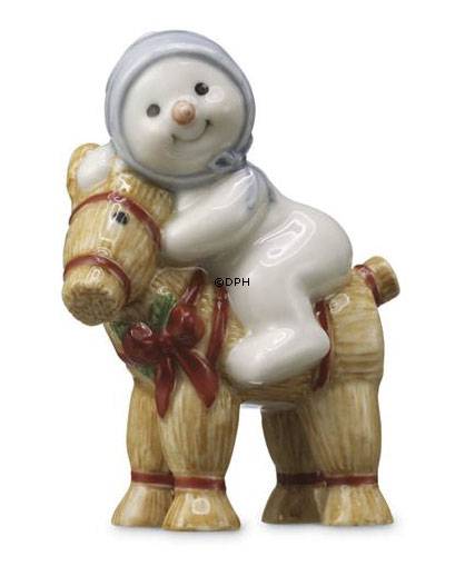 Winterserie 2009 Schneemann, Baby Arthur, Royal Copenhagen