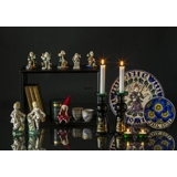 Der jährliche Weihnachtsmann 2003, Die Liste des Weihnachtsmannes, grün, Royal Copenhagen