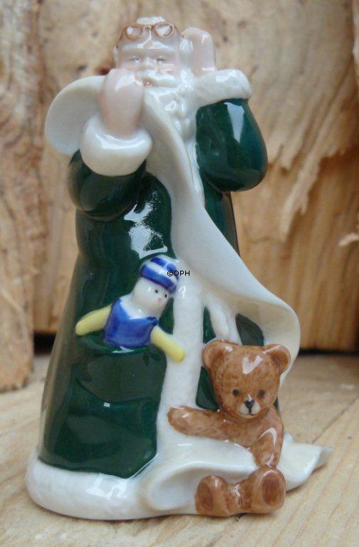 Der jährliche Weihnachtsmann 2003, Die Liste des Weihnachtsmannes, grün, Royal Copenhagen