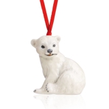 Royal Copenhagen Figurornament 2010, Eisbär Tasse