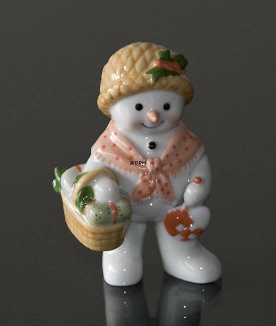 Winterserie 2010 Schneemann, Mutter Sophie, Royal Copenhagen