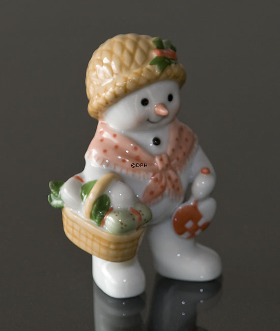 Winterserie 2010 Schneemann, Mutter Sophie, Royal Copenhagen