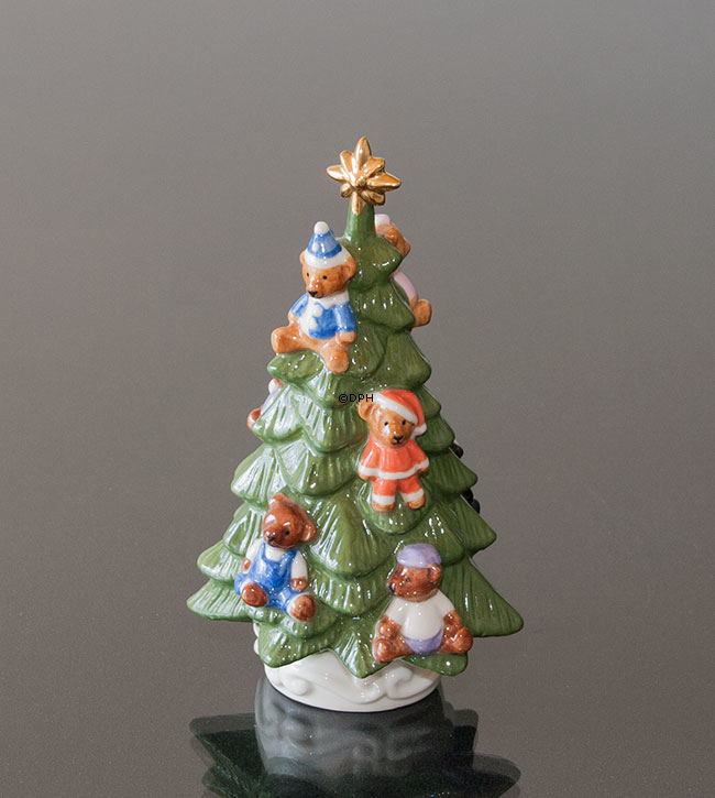 2013 Der jährliche Weihnachtsbaum mit Teddybären, Royal Copenhagen