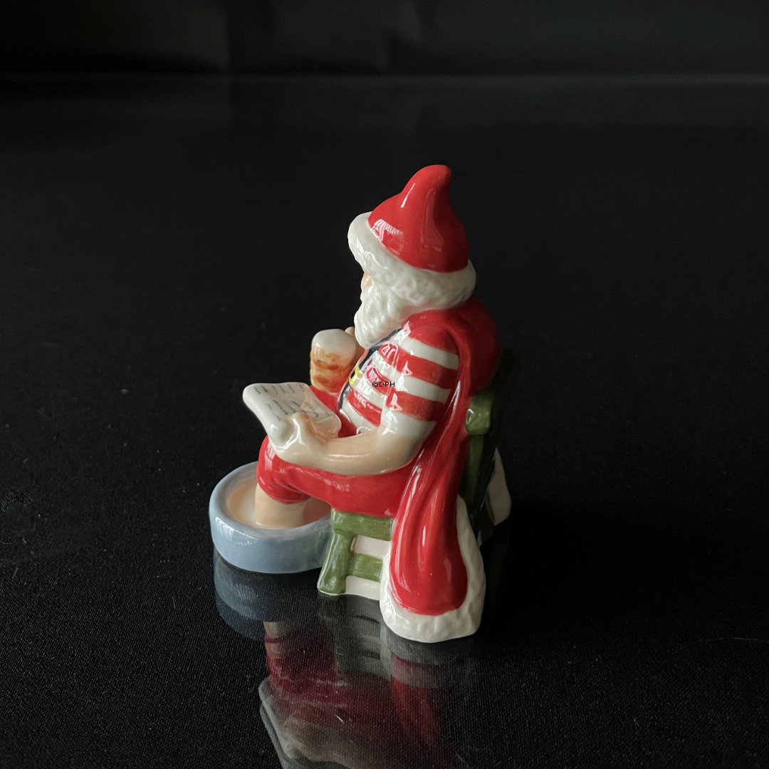 Der jährliche Weihnachtsmann 2014, Der Weihnachtsmann nimmt Fußbad, Royal Copenhagen