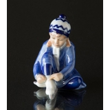 Royal Copenhagen Jahresfigur 2016, Mädchen mit Schlittschuhen