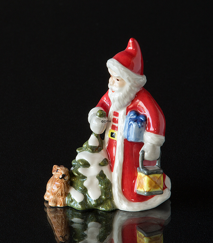 2016 Der jährliche Weihnachtsmann, Weihnachtsmann mit Hase und Laterne, Figur