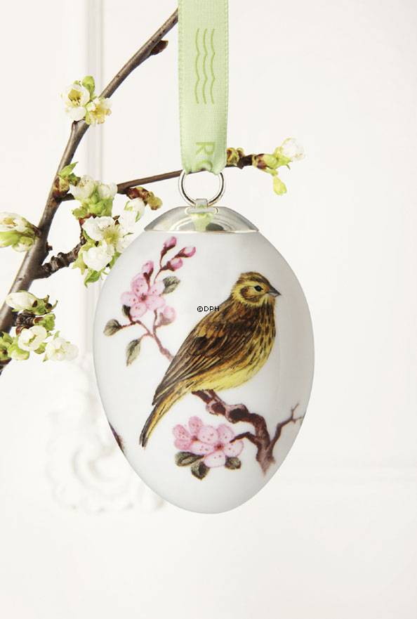 Osterei mit Goldammer, Royal Copenhagen Osterei 2011