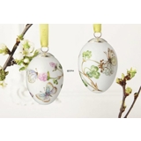 Osterei mit Schmetterlingen, 2 Stück, Royal Copenhagen Osterei 2011