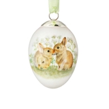 Osterei mit Hasekätzchen, Royal Copenhagen Osterei 2013