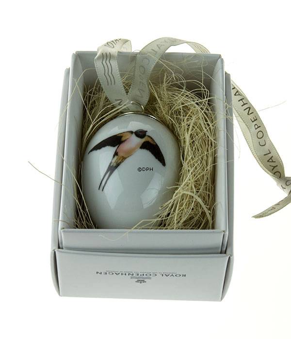 Osterei mit Schwalbe, Royal Copenhagen Osterei 2014