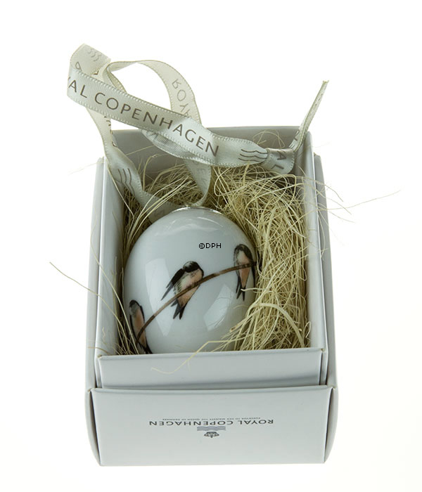 Osterei mit Schwalbe, Royal Copenhagen Osterei 2014