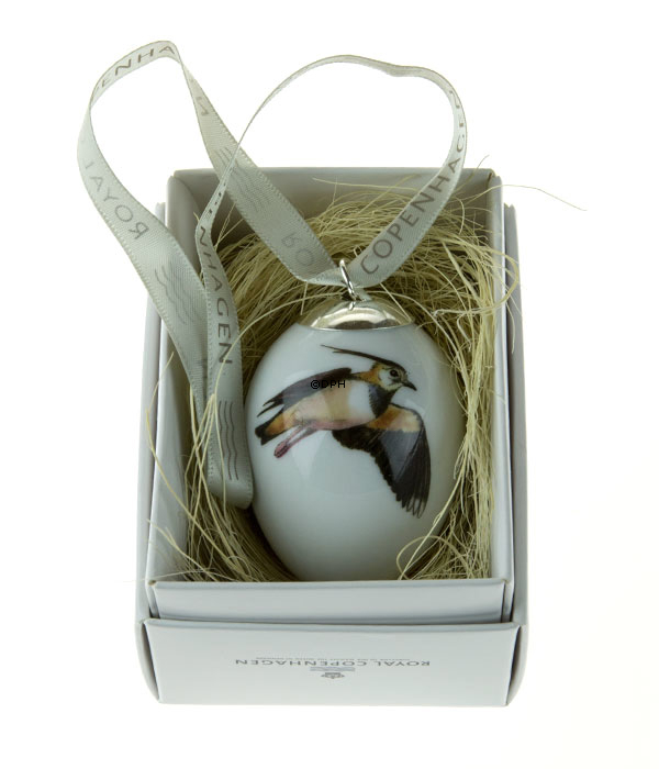 Osterei mit Kiebitz, Royal Copenhagen Osterei 2014