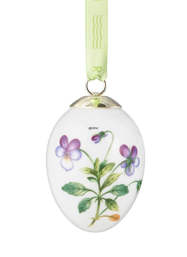 Wildes Stiefmütterchen Porzellanei, Royal Copenhagen Osterei 2015