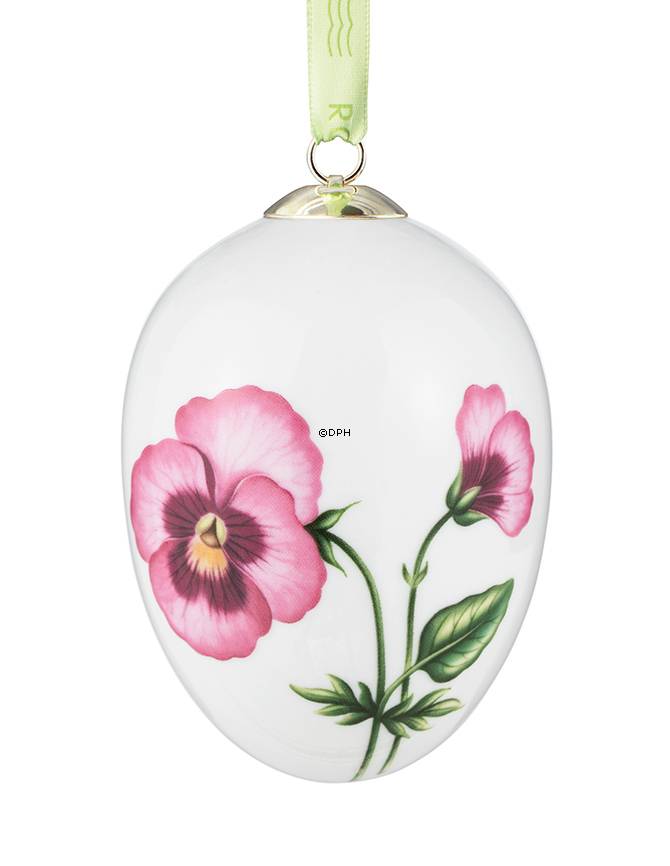 Wildes StiefmütterchenPorzellanei, groß, Royal Copenhagen Osterei 2015