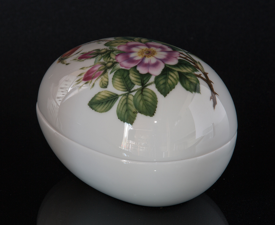 Bonbonniere mit Rose, Lügen, Royal Copenhagen Osterei 2015