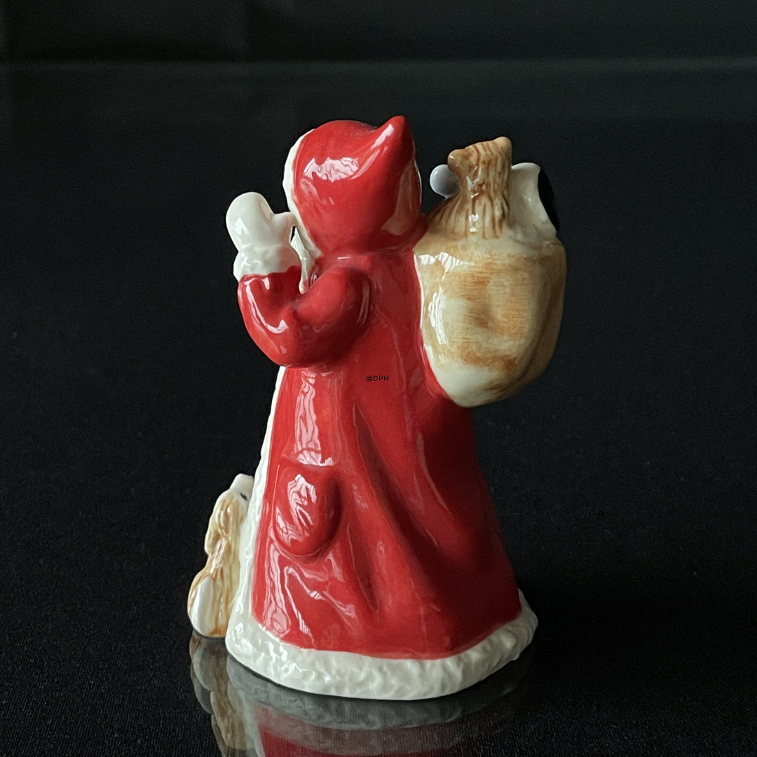 2017 Der jährliche Weihnachtsmann, Weihnachtsmann mit Geschenken und Hund, Figur