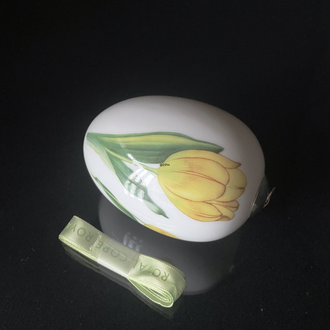 Osterei mit Tulpe, groß, Royal Copenhagen Osterei