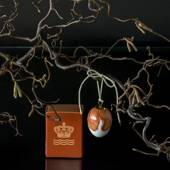 Osterei mit Quitte Blätter, Royal Copenhagen Osterei 2020