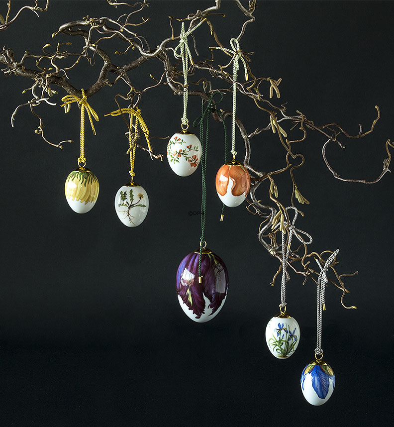 Osterei mit Löwenzahn, Royal Copenhagen Osterei 2020