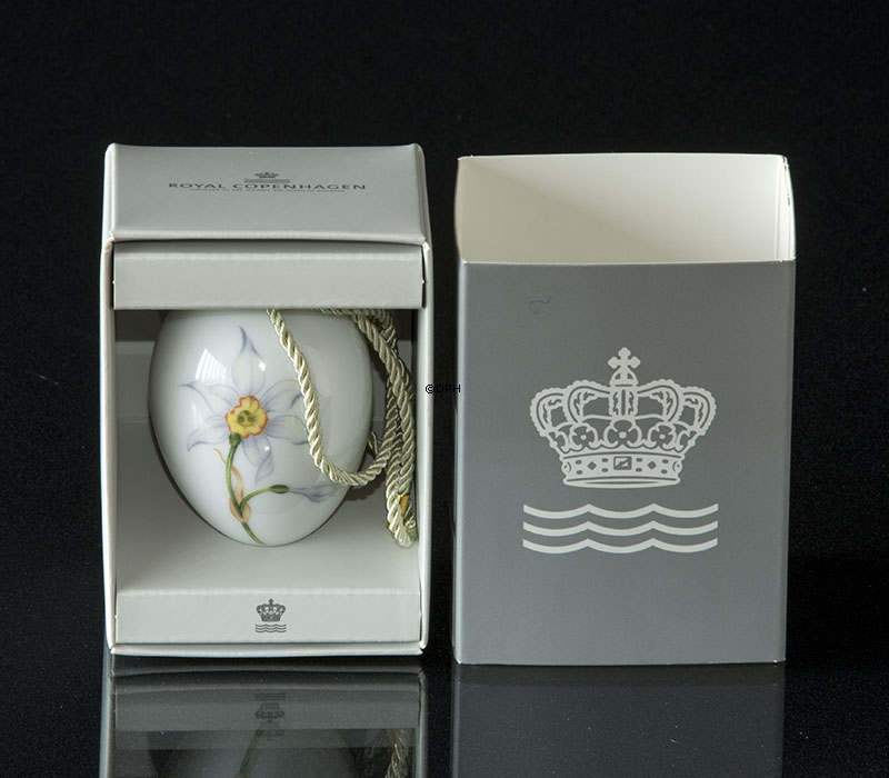Osterei mit Narzisse, Royal Copenhagen Osterei 2022