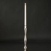 Kerzenhalter Nickel/Silber Finish 34 cm