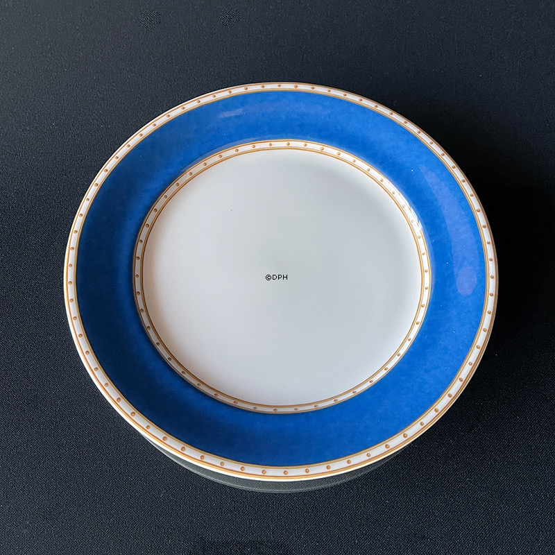 Liselund, Teller 17cm Nr. 617, Dunkelblau, Royal Copenhagen