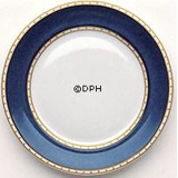 Liselund, Teller 27cm Nr. 627, Dunkelblau, Royal Copenhagen