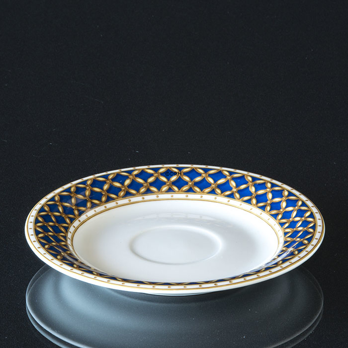 Liselund Untertasse Nr. 073 Dunkelblau, Royal Copenhagen