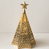 Weihnachtsbaum in Gold Finish 44 cm, Klein 