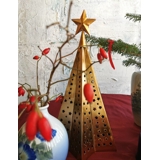 Weihnachtsbaum in Gold Finish 44 cm, Klein