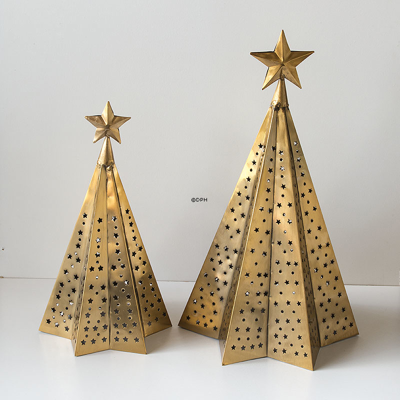 Weihnachtsbaum in Gold Finish 56 cm, Groß