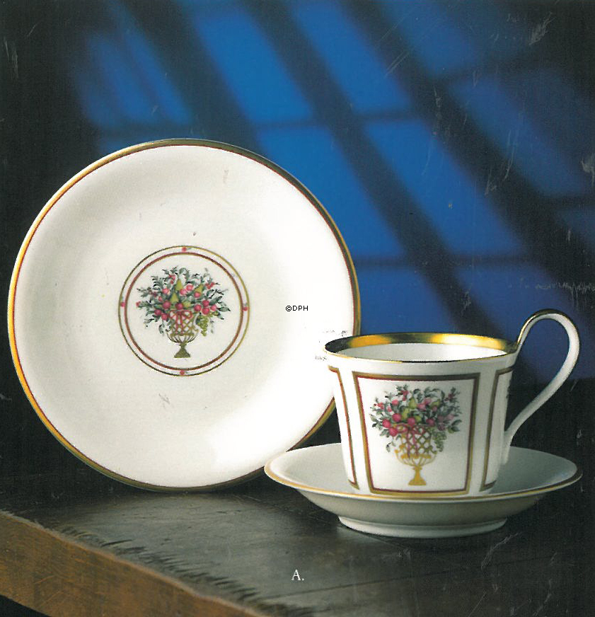 1997 Bing & Gröndahl Weihnachtsbecher mit Dessertteller, Set