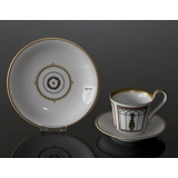 1999 Bing & Gröndahl Weihnachtsbecher mit Dessertteller, Set