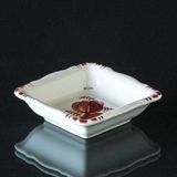 Royal Copenhagen/Aluminia Tranquebar, ROT, Schale / Butterschale Nr. 13/1270