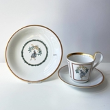 2000 Bing & Gröndahl Weihnachtsbecher mit Dessertteller und Untertasse, Set