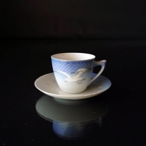 Möwegeschirr ohne Gold, Kaffeetasse mit Untertasse Nr. 102 oder 071