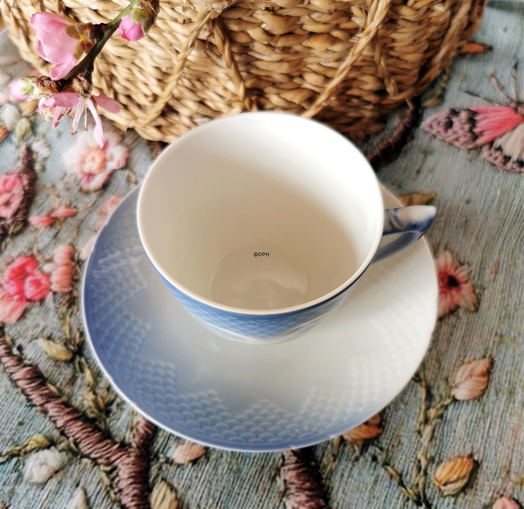 Möwegeschirr ohne Gold, Kaffeetasse mit Untertasse Nr. 102 oder 071