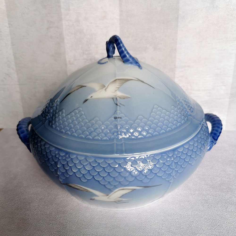 Möwegeschirr ohne Gold, Suppenterrine, klein Nr. 512 oder 5