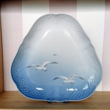 Möwegeschirr ohne Gold dreieckige Schale Nr. 354 oder 40, 23cm