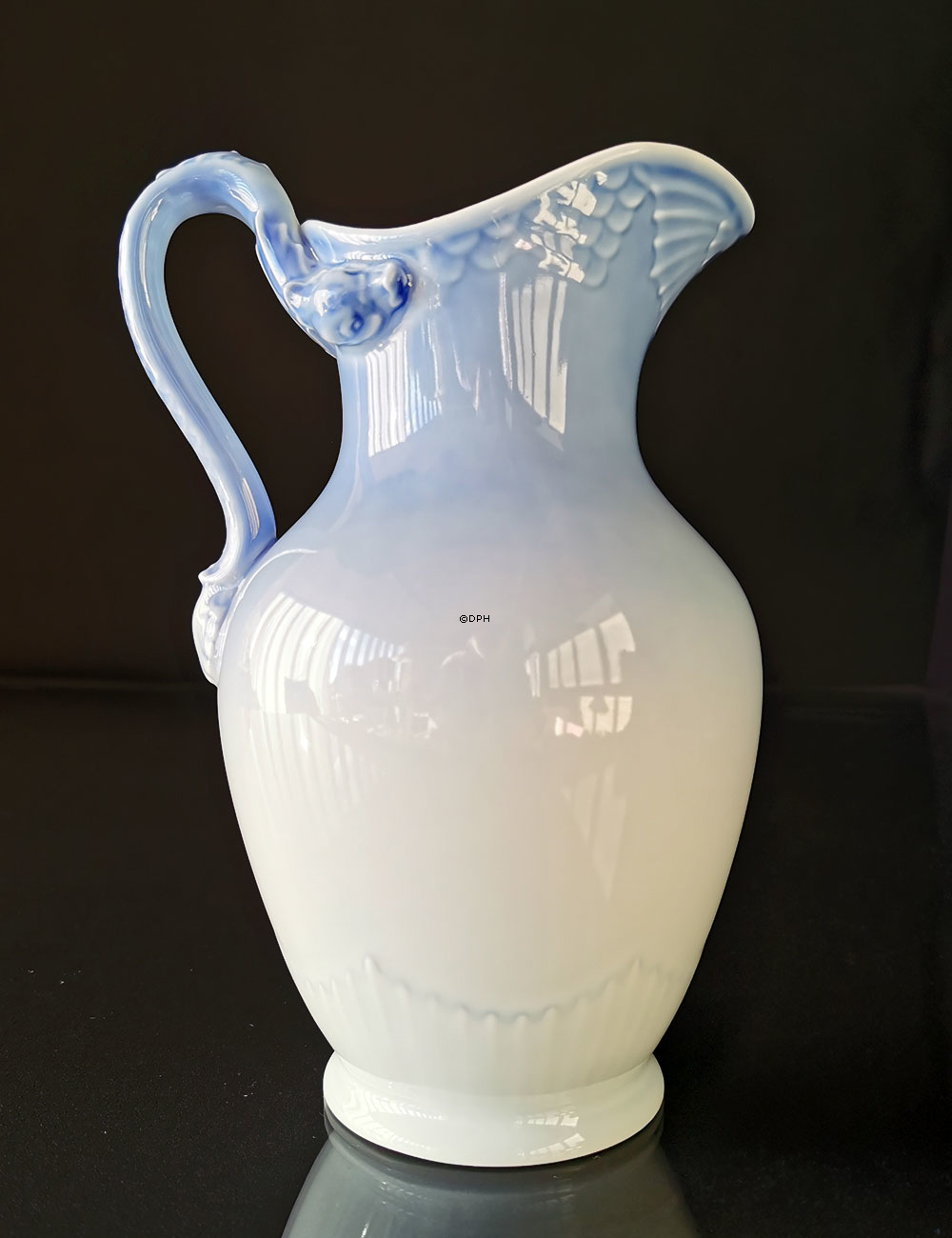 Möwegeschirr ohne Gold, Schokoladenglas Nr. 444 oder 190