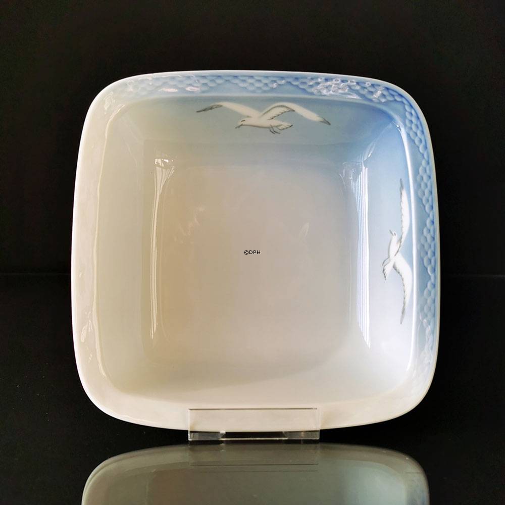 Möwegeschirr ohne Gold, Viereckier Schüssel 20cm Nr. 576 oder 229