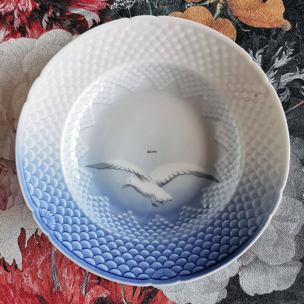 Möwegeschirr ohne Gold, Suppenteller 21 cm Nr. 604 oder 23