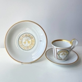 2001 Bing & Gröndahl Weihnachtsbecher mit Dessertteller und Untertasse, Set