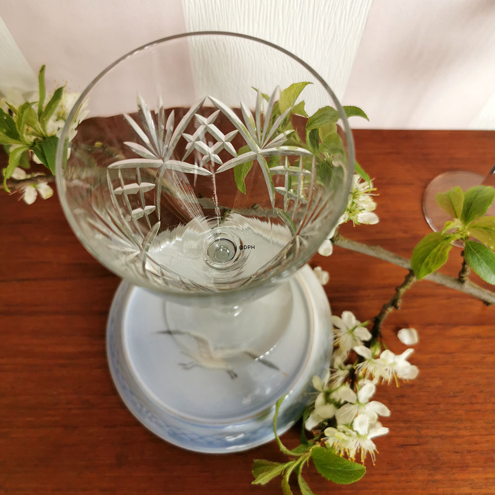 Möwe mit Gold, Flaschenhalter oder Untersetzer/Fuß für Kaffeekanne, Bing & Gröndahl