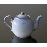 Möwegeschirr mit Gold Teekanne Nr. 141 oder 656, Inhalt 100 cl.